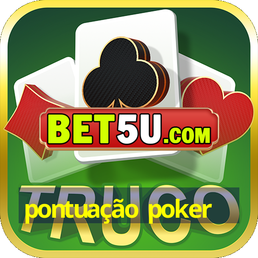 pontuação poker