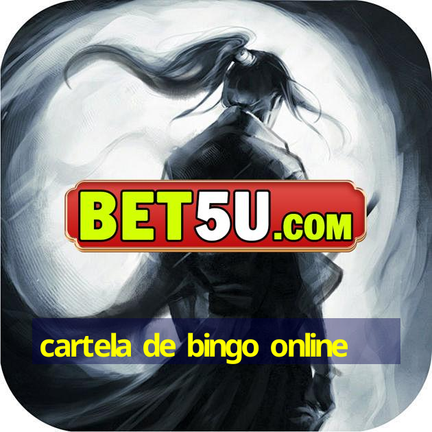 cartela de bingo online